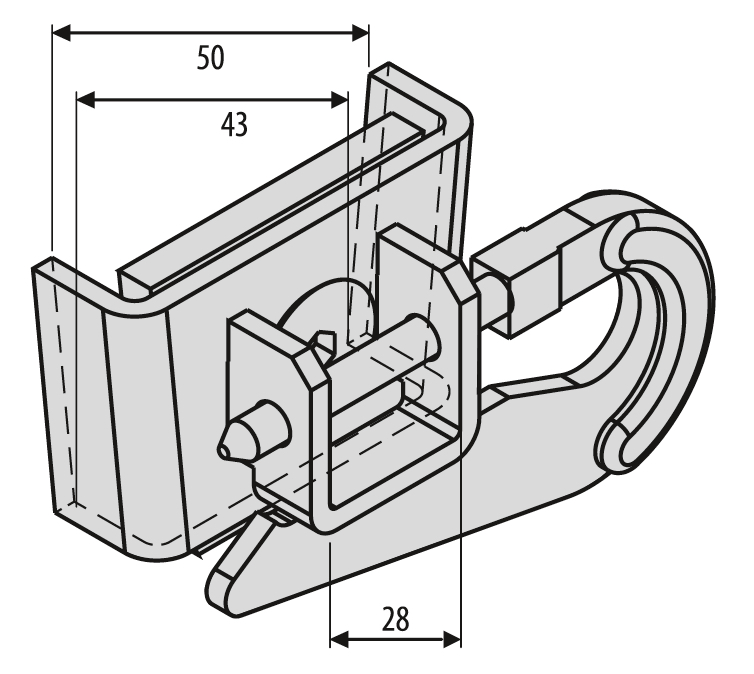 Umrüstsatz-P/R 3/20 kompl. für Eingipslager