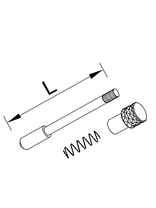 Federstift Edelstahl(lose)