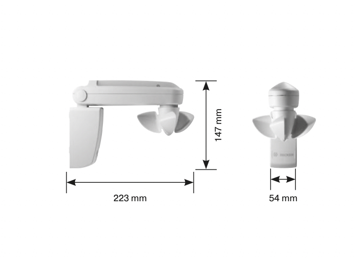 Sonnen-Wind-Sensor Funk SC811