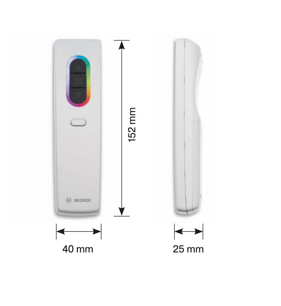 Handsender centronic plus