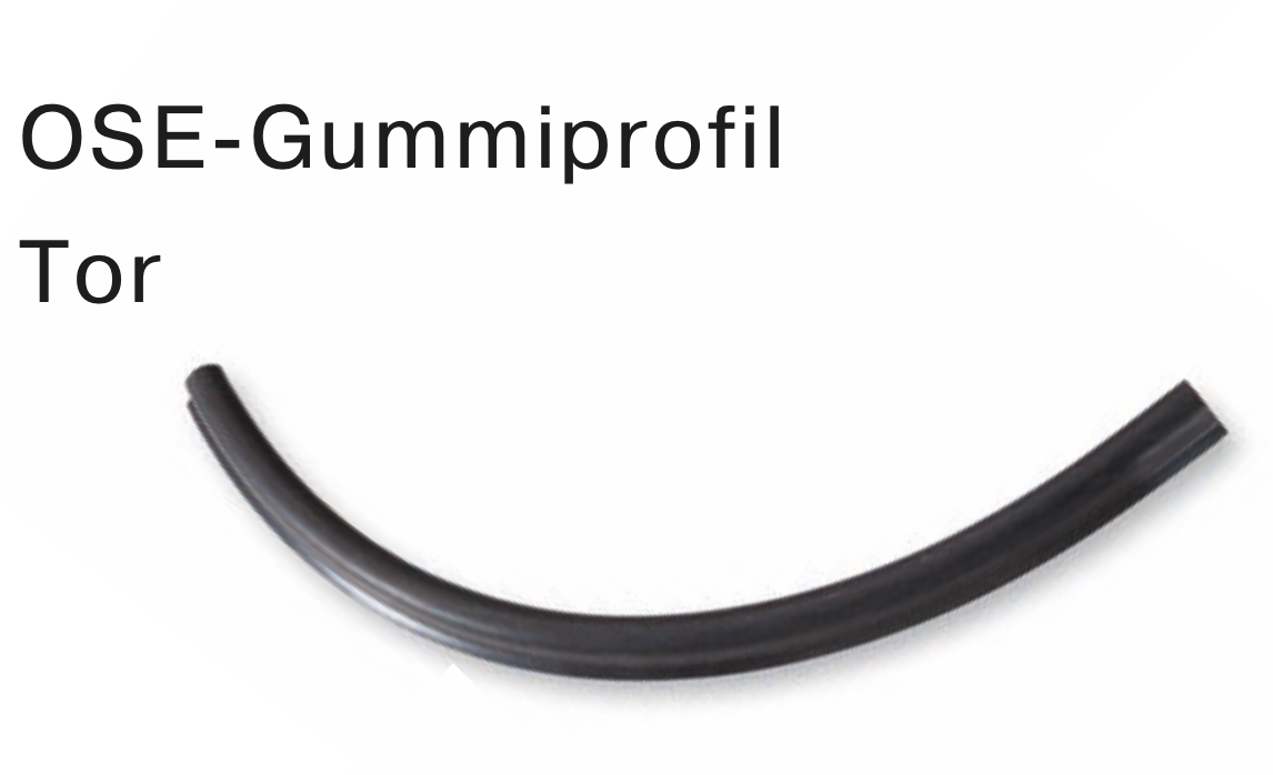 OSE-Gummiprofil mit Dichtlippe "TOR"