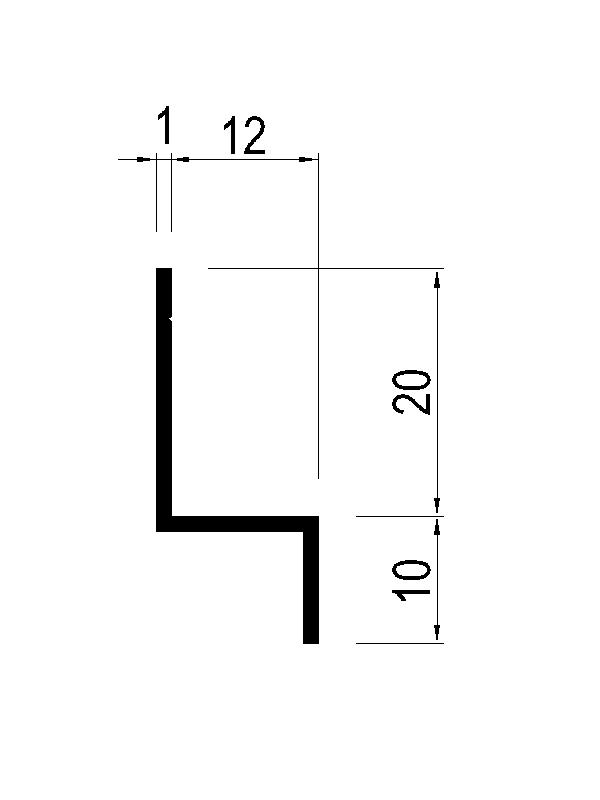 Z-Profil Befestigungsschiene