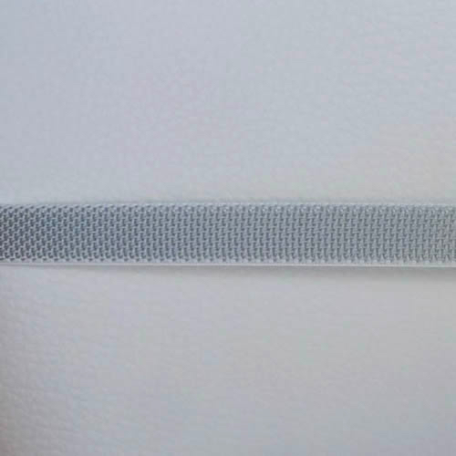 Gurtband 14 mm grau Meterware