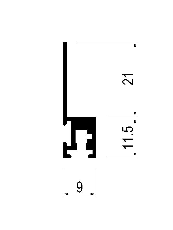 h-Bürstenprofil